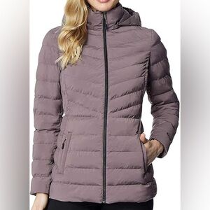 NWOT 32 Degrees Women's Quilted Jacket - Dusty Purple